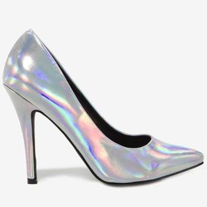 Forever 21 Holographic, Iridescent Heels